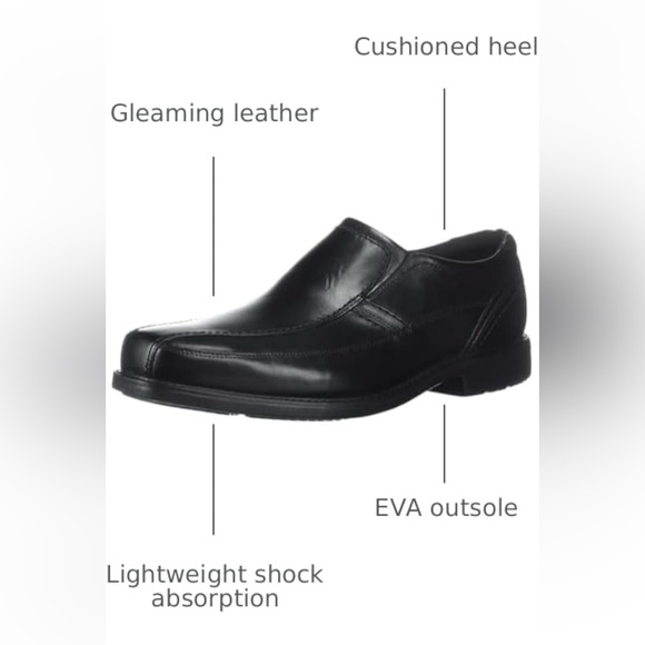 Rockport Classic Black Slip-On Loafers main image 14